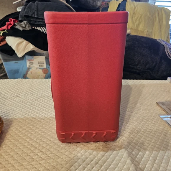 Bogg Inspired Stylish Red Tote Bag - Picture 2 of 4